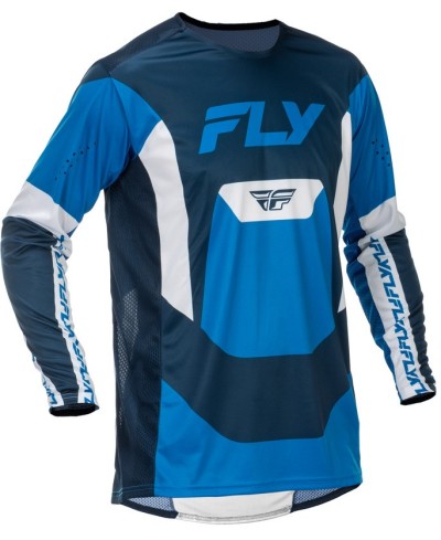 Maillot FLY RACING Lite - bleu/blanc