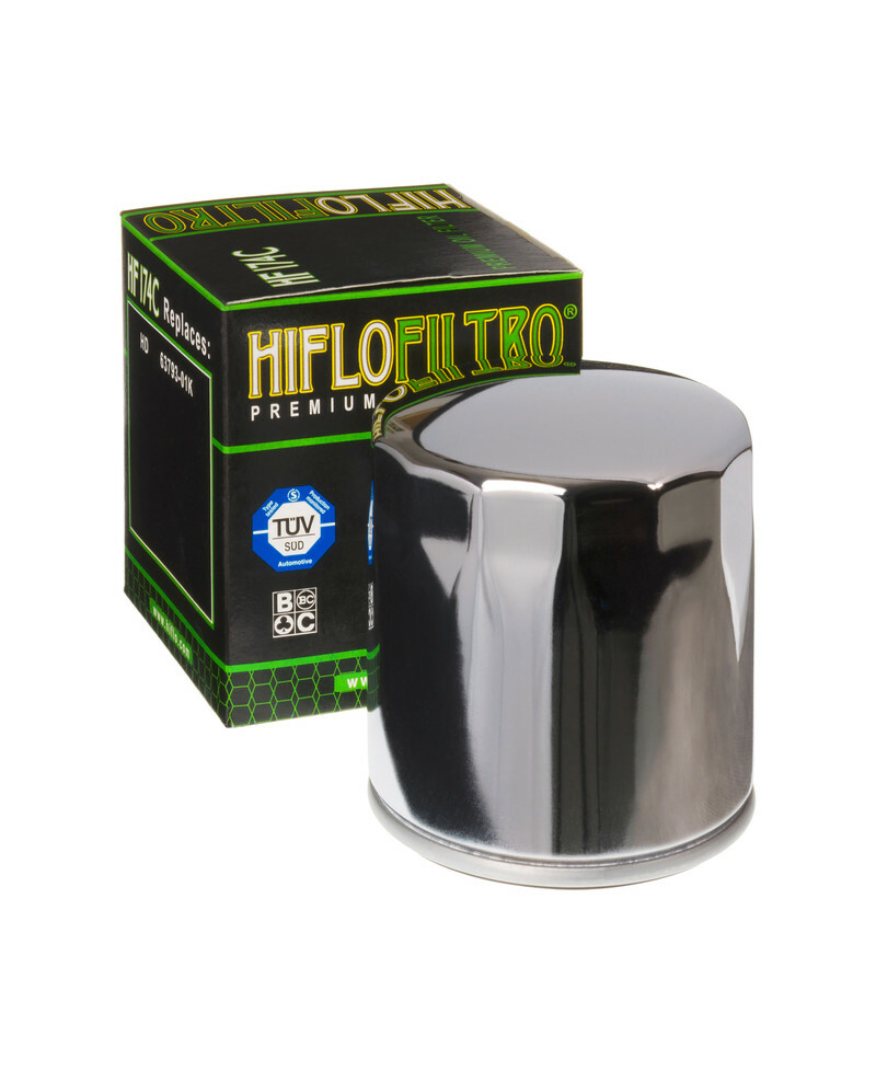Filtre a huile HIFLOFILTRO Chrome - HF174C