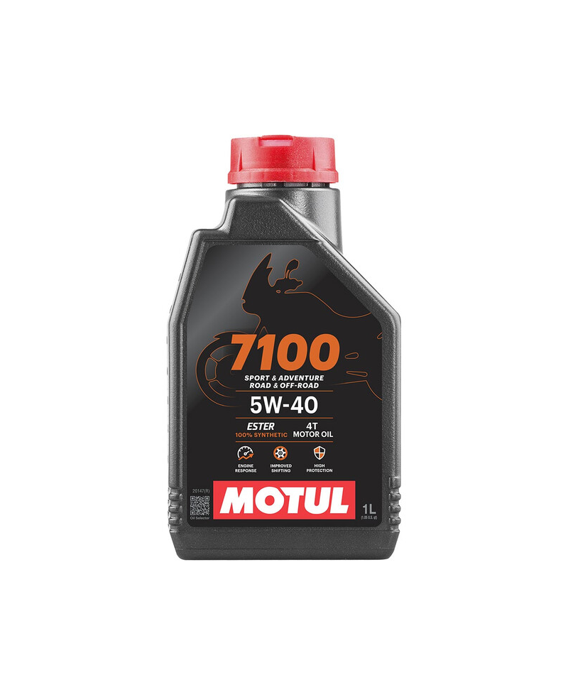 MOTUL - Huile 4T 7100 5W40 1 Litre