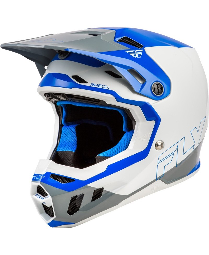 Casque FLY RACING Formula CC Glide - bleu/gris