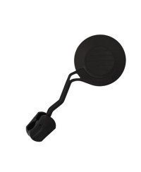 RETRO UNIVERSEL/ENDURO PLASTIQUE NOIR (GAUCHE) - RABATTABLE/REPLIABLE - HOMOLOGUE CE