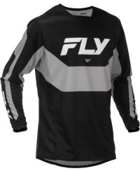 Maillot FLY RACING Kinetic - noir/gris
