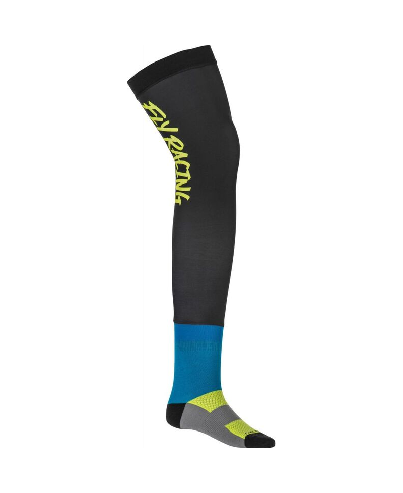 Chaussettes hautes FLY RACING pour genouillÃ¨res - bleu - Taille S/M/L