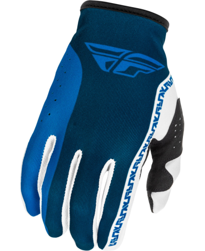 Gants enfant FLY RACING Lite - bleu/blanc - Taille YL
