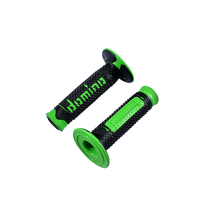 REVETEMENT/POIGNEE DOMINO A260 CROSS/ENDURO NOIR/VERT (PR) 120MM