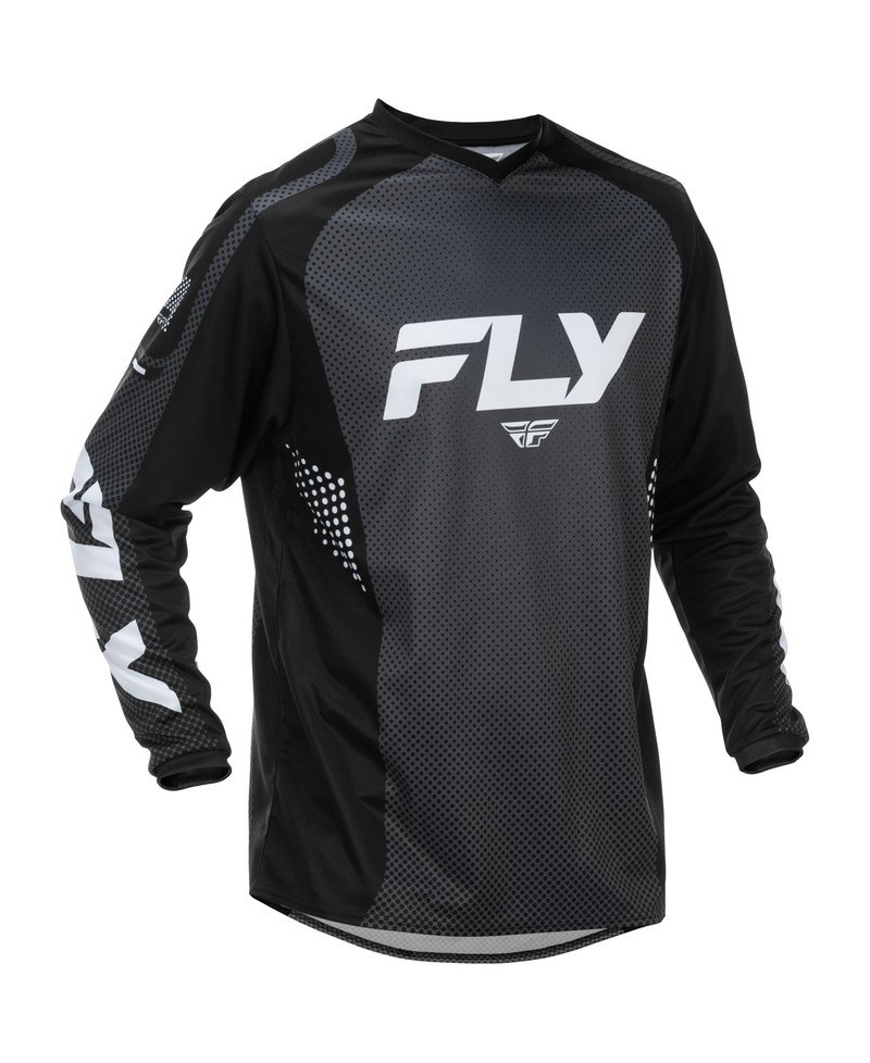 Maillot FLY RACING F-16 - noir/blanc