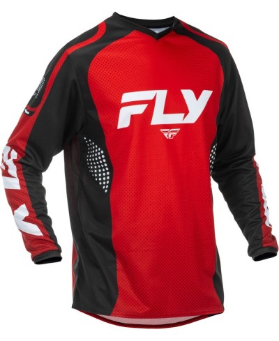 Maillot FLY RACING F-16 - rouge/noir/blanc