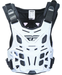 Plastron FLY RACING Revel Roost Race CE blanc - Taille Taille unique Adulte