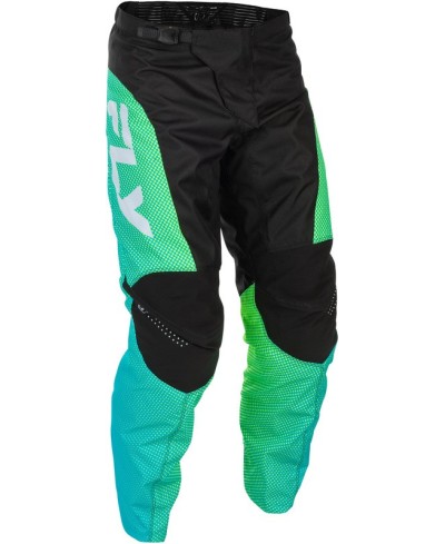 Pantalon FLY RACING F-16 - Aqua/noir/blanc