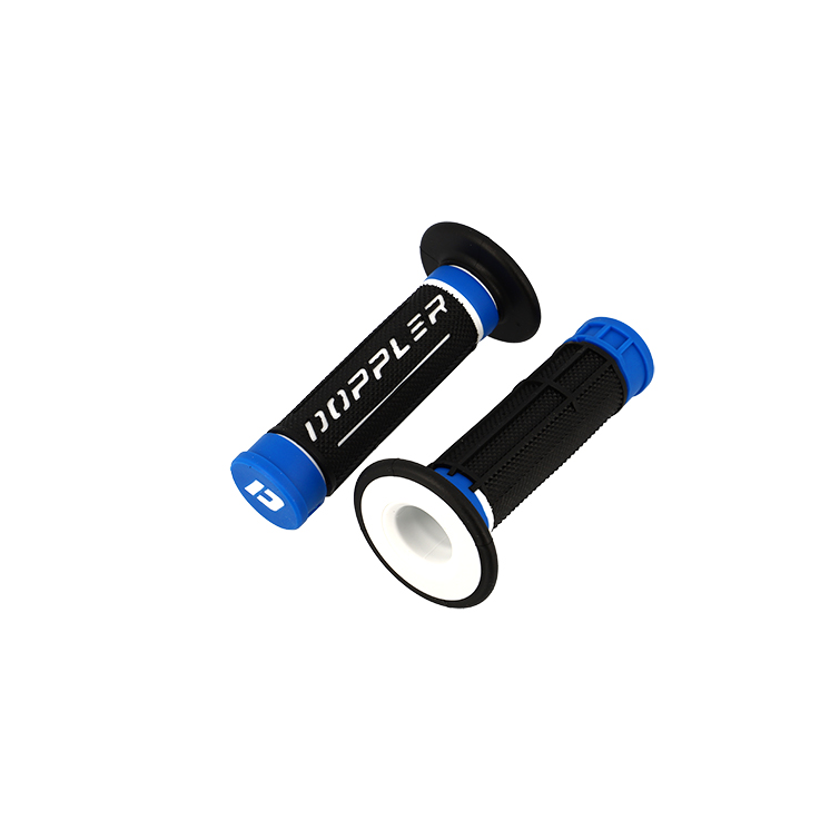 REVETEMENT/POIGNEE DOPPLER GRIP 3D NOIR/BLANC/BLEU (PR)