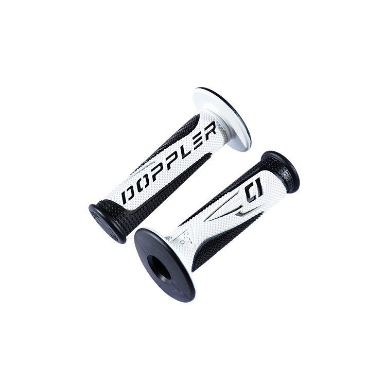 REVETEMENT/POIGNEE DOPPLER GRIP RADICAL NOIR/BLANC (PR)