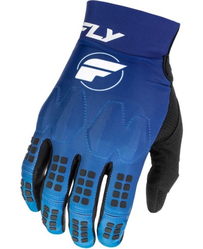 Gants FLY RACING Evolution DST - bleu/blanc