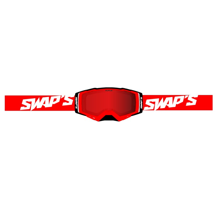 Swaps - Masque cross AURUS LITE Rouge