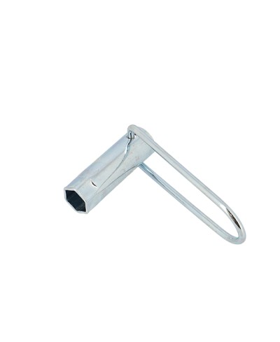 CLE A BOUGIE 16MM LONGUEUR 70MM MANCHE PLIABLE (4 TEMPS)