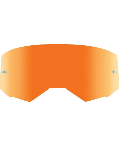 Ã‰cran FLY RACING avec fixation pour tear-off - orange - Taille