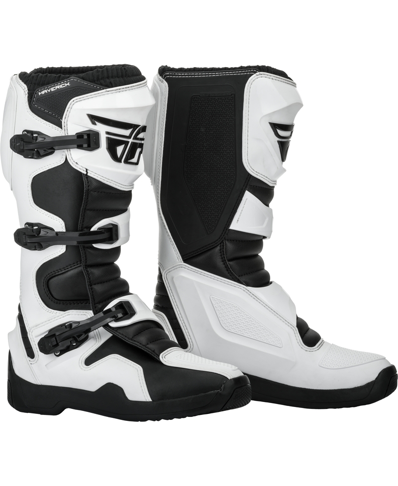 Bottes FLY RACING Maverik Blanc 10-44.5 - Taille