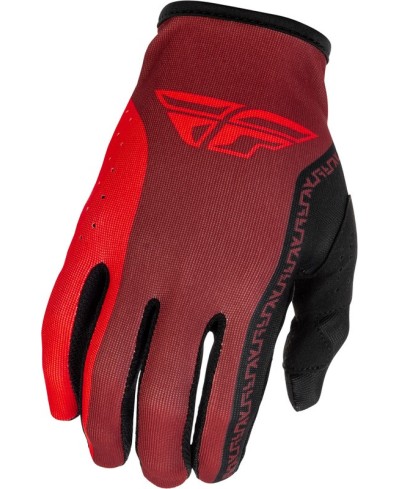 Gants FLY RACING Lite - noir/rouge
