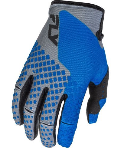 Gants FLY RACING Kinetic - bleu/gris/noir