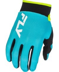 Gants FLY RACING F-16 - Aqua/noir/blanc
