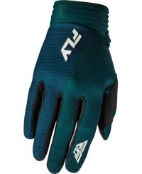 Gants femme FLY RACING F-16 - bleu/blanc