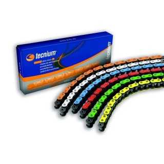 Chaine de transmission orange TECNIUM 420SV 140 maillons