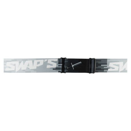 Swaps - Masque cross SWAP'S PIXEL BLANC ECRAN CLAIR
