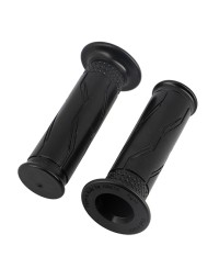 REVETEMENT/POIGNEE ARIETE TYPE YAMAHA NOIR (PR) - 120MM EMBOUT FERME