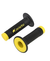 REVETEMENT/POIGNEE ARIETE VULCAN NOIR/JAUNE (PR)  - 115MM