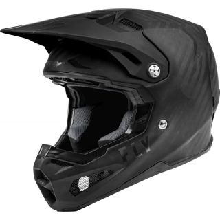 Casque enfant FLY RACING Formula Carbon Tracer - Matte Black Carbon - YL