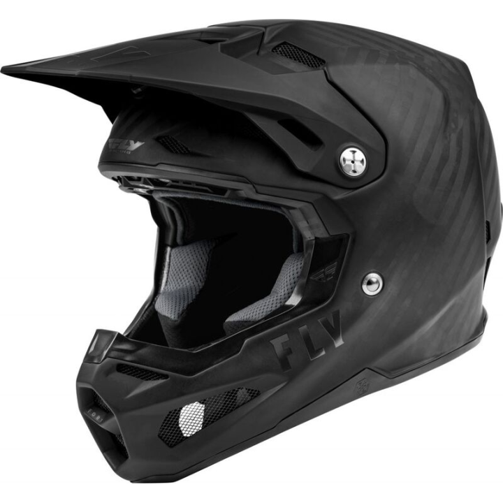 Casque enfant FLY RACING Formula Carbon Tracer - Matte Black Carbon - YL