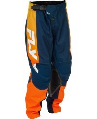 Pantalon enfant FLY RACING Kinetic - Navy/orange