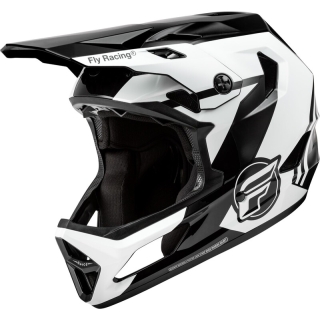 Casque velo FLY RACING Rayce - noir/blanc/gris - XS