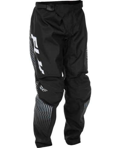Pantalon enfant FLY RACING F-16 - noir/blanc
