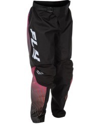 Pantalon enfant FLY RACING F-16 - noir/rouge/violet