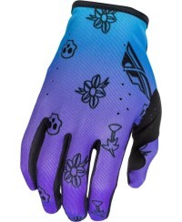 Gants enfant FLY RACING Lite Outline Special Edition - violet/bleu/noir