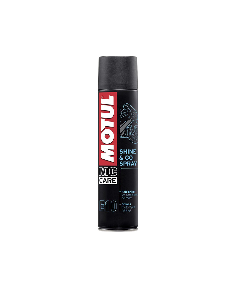 MOTUL - Nettoyant a sec E10 Shine & Go Spray 400 ml