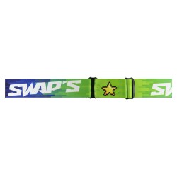 Swaps - Masque Cross SWAP'S PIXEL Vert ECRAN CLAIR