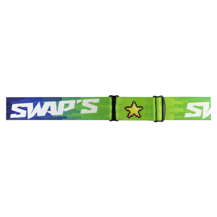 Swaps - Masque Cross SWAP'S PIXEL Vert ECRAN CLAIR