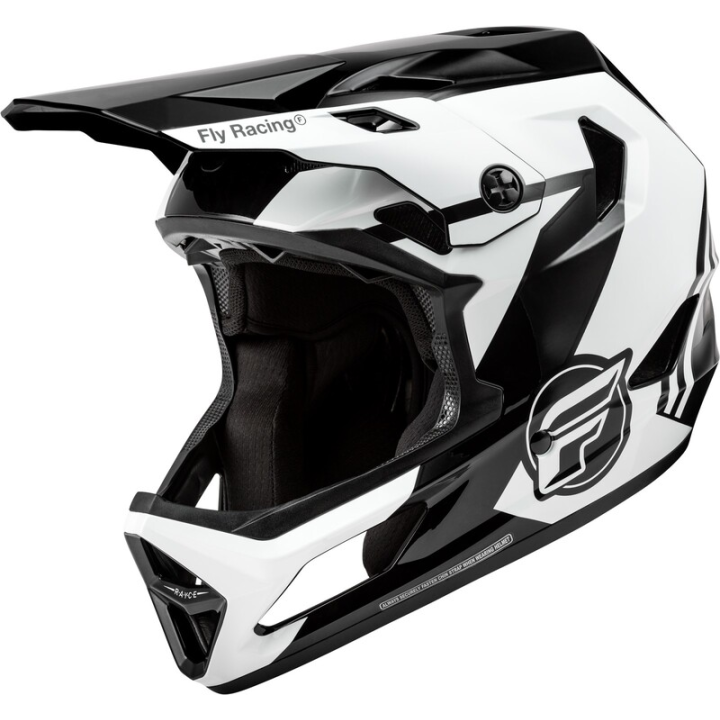 Casque velo FLY RACING Rayce - noir/blanc/gris - XL