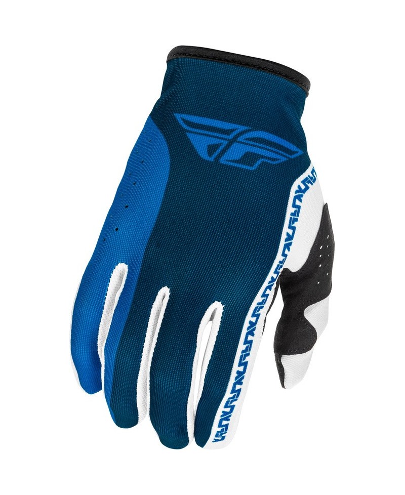 Gants enfant FLY RACING Lite - bleu/blanc