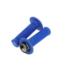 REVETEMENT/POIGNEE DOMINO D-LOCK CROSS/ENDURO/OFF ROAD BLEU (PR) 116MM