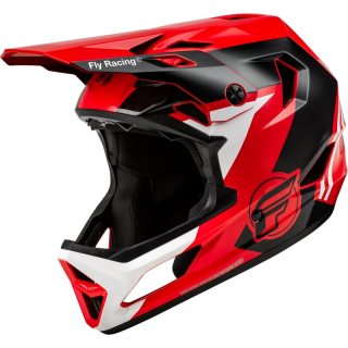 Casque velo FLY RACING Rayce - rouge/noir/blanc - XS