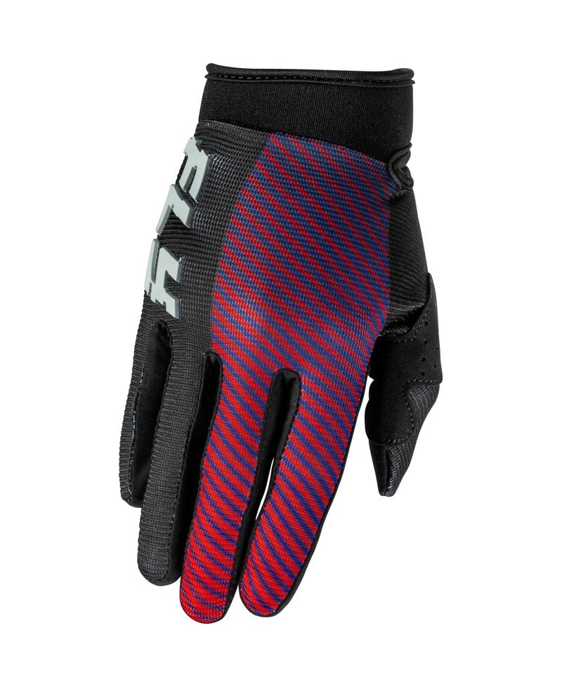 Gants enfant FLY RACING F-16 - noir/rouge/violet