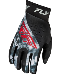Gants FLY RACING Pro Lite Kryptek - noir/rouge/gris - Taille XXL
