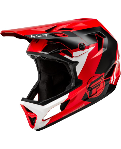 Casque vélo FLY RACING Rayce - rouge/noir/blanc