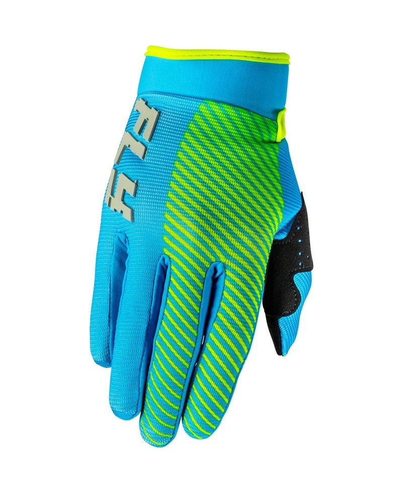 Gants enfant FLY RACING F-16 - bleu/jaune fluo