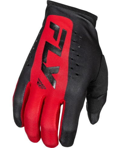Gants FLY RACING Lite - noir/rouge - Taille XXXL