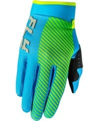 Gants enfant FLY RACING F-16 - bleu/jaune fluo