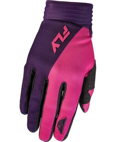 Gants enfant FLY RACING F-16 - rose/mauve
