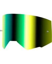 Ã‰cran FLY RACING avec fixation pour tear-off - Ã©cran iridescent vert fumÃ© - Taille